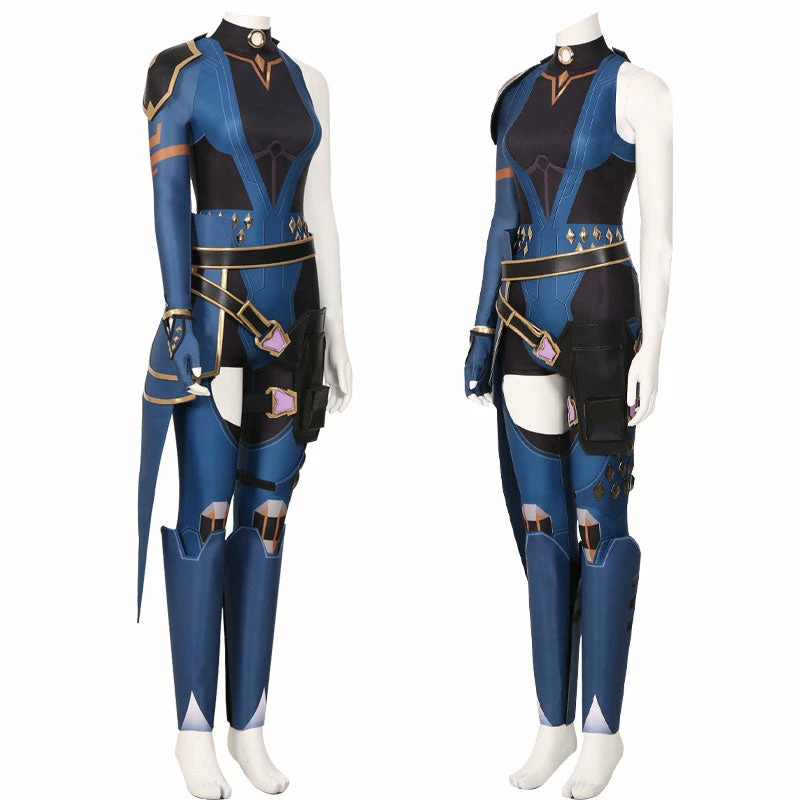 Game Valorant Reyna Cosplay Costumes 4 Game Valorant Reyna Cosplay Costumes - Image 2
