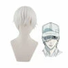 Anime Cells At Work White Blood Cell Short White Cosplay Wigs -COSPLAY CLANS Sales Store 01 2798a2af 2974 40df b120 aa83a2696848