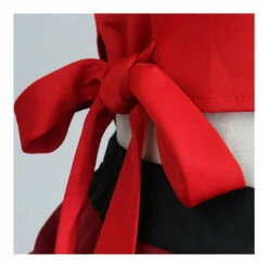 Anime Avatar: The Last Airbender Katara Red Dress Outfit Cosplay Costume -COSPLAY CLANS Sales Store 02