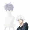Anime Jujutsu Kaisen Ordinary Satoru Gojo Short Purple Cosplay Wigs