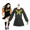 Anime Demon Slayer Kimetsu No Yaiba Nezuko Kamado Makomo School Uniform Cosplay Costumes 2 Anime Demon Slayer Kimetsu No Yaiba Nezuko Kamado Makomo School Uniform Cosplay Costumes -COSPLAY CLANS Sales Store 0 1886e8b2 af4e 4a84 828a 47984cde0778
