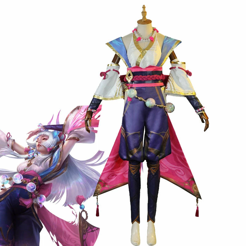 Game LOL Spirit Blossom Syndra Cosplay Costumes 3 Game LOL Spirit Blossom Syndra Cosplay Costumes