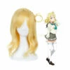 Anime LoveLive!Sunshine!! Ohara Mari Long Blond Cosplay Wigs -COSPLAY CLANS Sales Store 0 a2e7fddb 1ee1 4561 9734 b21cb377004c