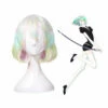 Anime Land Of The Lustrous Diamond Short Colorful Cosplay Wigs