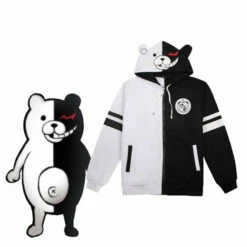 Danganronpa: Trigger Happy Havoc Monokuma Black And White Bear Cosplay Costumes
