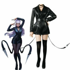 Game LOL KDA The Baddest Evelynn Fullset Cosplay Costumes