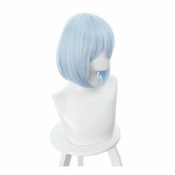 Anime Date A Live Origami Tobiichi Short Light Blue Cosplay Wigs -COSPLAY CLANS Sales Store 10163679957 1251689313