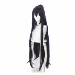 Anime Date A Live Tohka Yatogami Long Straight Purple Cosplay Wigs -COSPLAY CLANS Sales Store 10182183160 1251689313