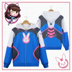 Game OW Overwatch D.Va Hana Song Fleece Lined Hoodie Jacket Cosplay Costumes 10 Game OW Overwatch D.Va Hana Song Fleece Lined Hoodie Jacket Cosplay Costumes -COSPLAY CLANS Sales Store 10347934322 606485354