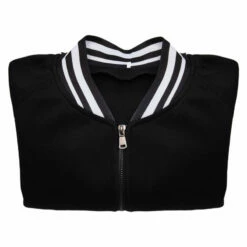 The Addams Family Wednesday Addams Baseball Jersey Cosplay Costumes -COSPLAY CLANS Sales Store 10 2fabc06f 7122 4699 9270 308feee2a772