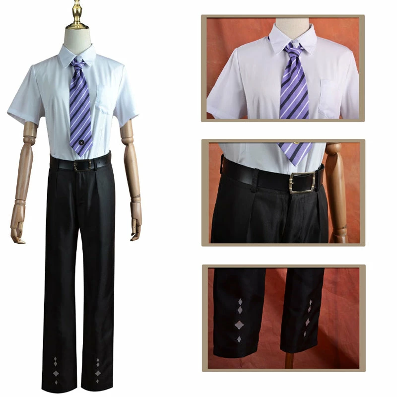 Game Genshin Impact X HeyTea Kamisato Ayaka Kamisato Ayato Cosplay Costumes 11 Game Genshin Impact X HeyTea Kamisato Ayaka Kamisato Ayato Cosplay Costumes - Image 9