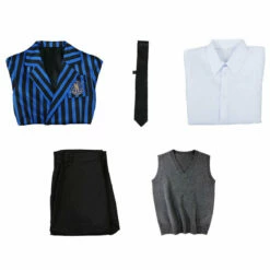 The Addams Family Wednesday Addams Eugene Otinger Nevermore Academy Uniform Cosplay Costumes -COSPLAY CLANS Sales Store 10 8e338047 7392 4eb3 bcfd e5186ed20f72