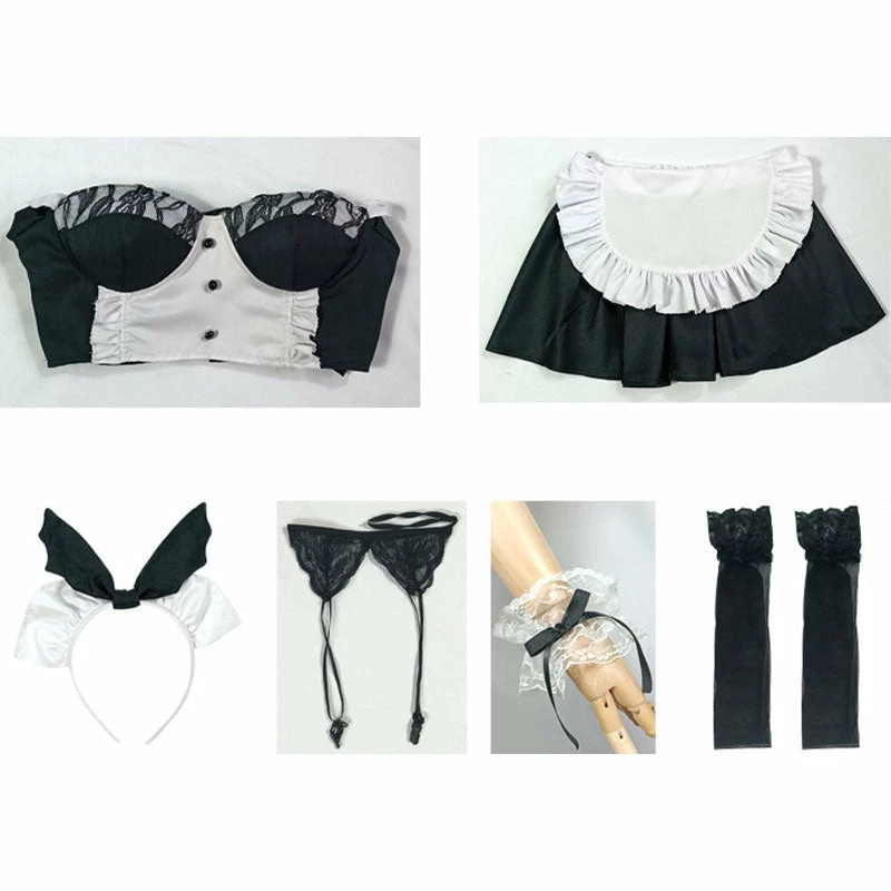 Anime My Dress-Up Darling Marin Kitagawa Sexy Maid Cosplay Costumes 6 Anime My Dress-Up Darling Marin Kitagawa Sexy Maid Cosplay Costumes - Image 4