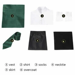 Harry Potter Slytherin Uniform Cosplay Costumes -COSPLAY CLANS Sales Store 11 f8311bd5 8069 48b4 a697 b27f59e4dce9