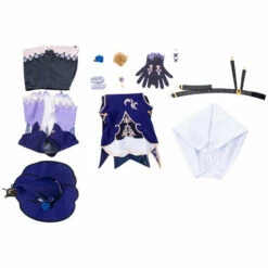 Game Genshin Impact Lisa Minci Fullset Cosplay Costumes -COSPLAY CLANS Sales Store 11 fbe37c59 46d1 42e4 98ed e4fabbd0567d