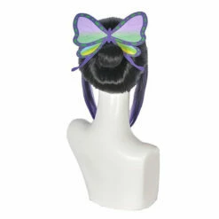 Anime Demon Slayer Kimetsu No Yaiba Cosplay Kochou Shinobu Cosplay Wig Short Purple Wig -COSPLAY CLANS Sales Store 12551603701 1400667367