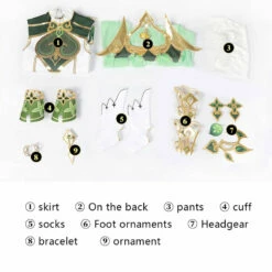 Game Genshin Impact Dendro Archon Kusanali Nahida Kids Cosplay Costumes -COSPLAY CLANS Sales Store 12 26fb0242 045e 4bab 9cdb b1fce105c639