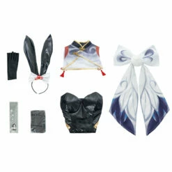 Game Genshin Impact Shenhe Bunny Girl Cosplay Costumes -COSPLAY CLANS Sales Store 12 32d14f9d 6379 42b2 bb4b fabbb6e191e8