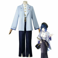 Game Genshin Impact Pizza Hut Collab Yelan Cosplay Costumes