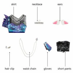 Game LOL KDA ALL OUT Ahri Fullset Cosplay Costume With Free Ears 19 Game LOL KDA ALL OUT Ahri Fullset Cosplay Costume With Free Ears -COSPLAY CLANS Sales Store 12 5b4a5adb 9661 464d b48c 66a5ab944f1d