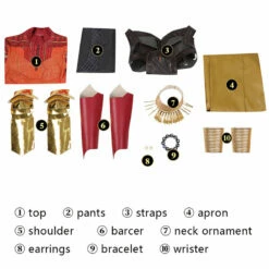 Black Panther: Wakanda Forever Dora Milaje Okoye Cosplay Costumes -COSPLAY CLANS Sales Store 13 f6626e1b 98ff 48d4 8b06 93033d58cfe9