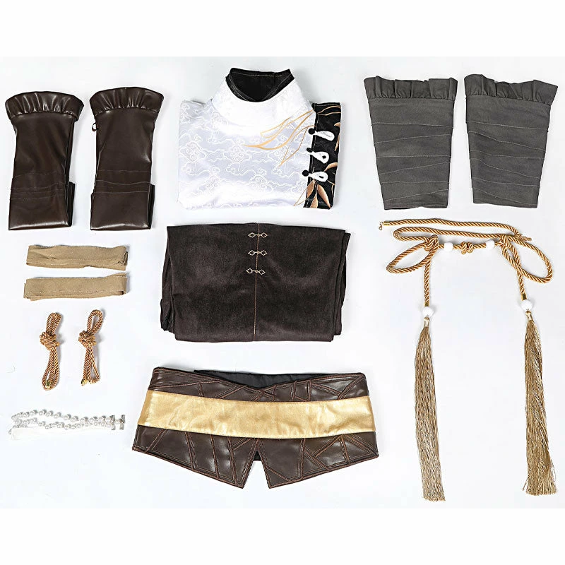 Game Naraka Bladepoint Wuchen Fullset Cosplay Costumes 6 Game Naraka Bladepoint Wuchen Fullset Cosplay Costumes - Image 4