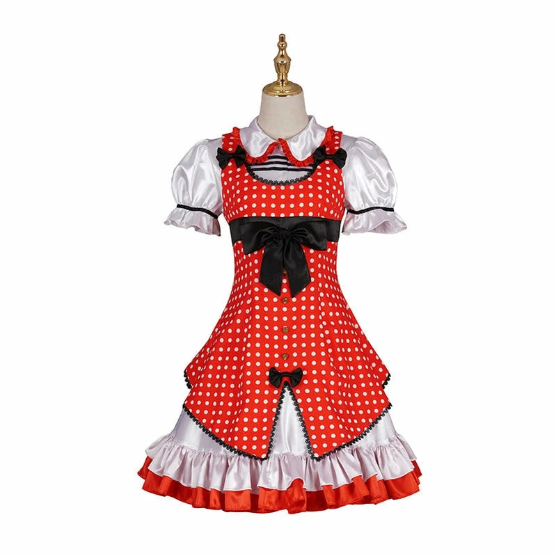 Game Nekopara Catgirl Chocola Casual Dress Cosplay Costume 4 Game Nekopara Catgirl Chocola Casual Dress Cosplay Costume - Image 2