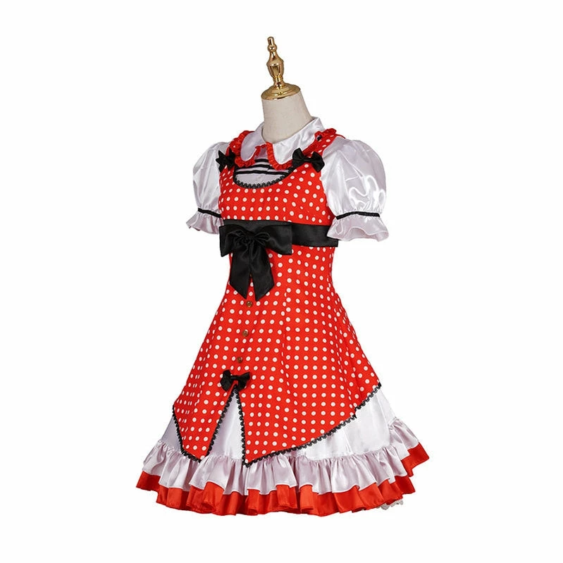 Game Nekopara Catgirl Chocola Casual Dress Cosplay Costume 5 Game Nekopara Catgirl Chocola Casual Dress Cosplay Costume - Image 3