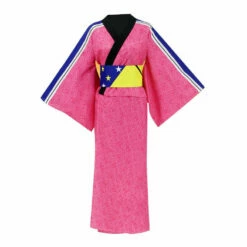 Anime My Hero Academia Ochaco Uraraka Pink Kimono Cosplay Costume -COSPLAY CLANS Sales Store 19121414678 247680572