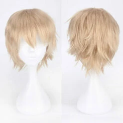 Classic Short 30cm Man Fashion Various Color White Black Gray Brown Pink Red Pruple Blonde Anime Cosplay Wigs -COSPLAY CLANS Sales Store 19 11f92a4e 69d6 424d abfb 95b1592e2a5d