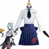 Game Genshin Impact Pizza Hut Eula Cosplay Costumes