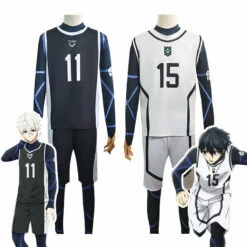 Anime Blue Lock Yoichi Isagi Onesies Jerseys Cosplay Costumes