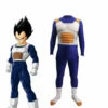 Anime Dragon Ball Vegeta IV Combat Suit Cosplay Costume