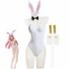 Anime DARLING In The FRANXX 02 Zero Two Bunny Girl White Cosplay Costumes -COSPLAY CLANS Sales Store 1 080ab335 0f2b 4cb8 80ad cb5a1ec968a6