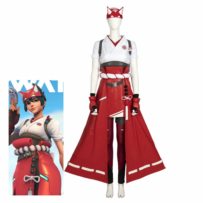 Game OW Overwatch 2 Kiriko Kamori Cosplay Costumes 3 Game OW Overwatch 2 Kiriko Kamori Cosplay Costumes