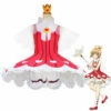 Anime Cardcaptor Sakura Clear Card OP 2 Sakura Kinomoto Rose Heart Dress Cosplay Costumes -COSPLAY CLANS Sales Store 1 0e73843f f2e4 4680 ba31 19ea3abd4025