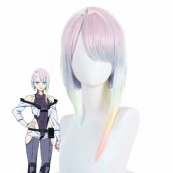 Game Cyberpunk: Edgerunners Lucyna Kushinada Cosplay Wigs