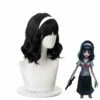 Game Identity V Witch Kawakami Tomie Yidhra Short Black Cosplay Wigs