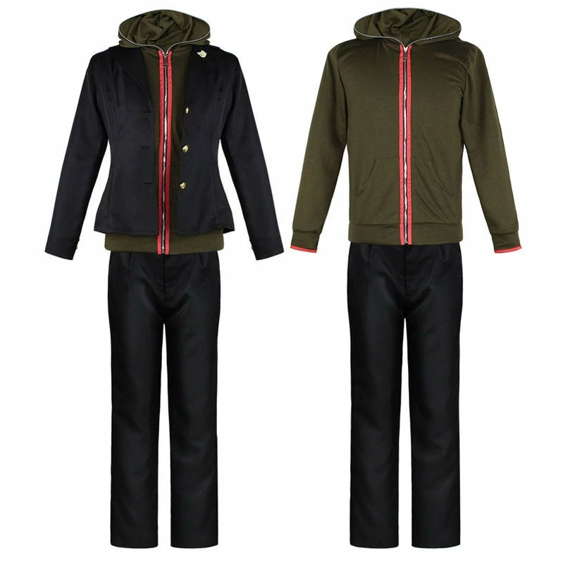 Anime Danganronpa: Trigger Happy Havoc Makoto Naegi Cosplay Costumes 4 Anime Danganronpa: Trigger Happy Havoc Makoto Naegi Cosplay Costumes - Image 2