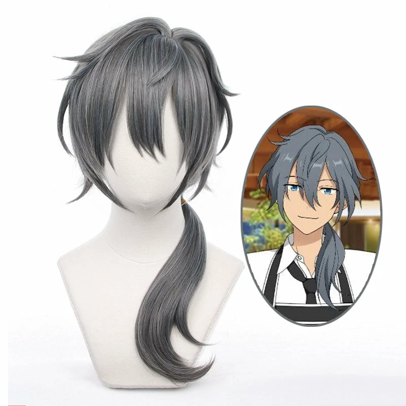 Anime The English Ensemble Stars Crazy B Niki Shiina Cosplay Wigs 4 Anime The English Ensemble Stars Crazy B Niki Shiina Cosplay Wigs - Image 2