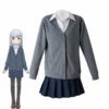Anime Aharen-san Wa Hakarenai Aharen Reina Uniform Cosplay Costume