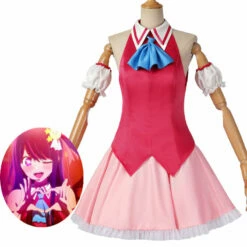 Anime Oshi No Ko Ai Hoshino DeepPink Cosplay Costumes