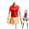 Anime Naruto Haruno Sakura Ninja Set Cosplay Costume -COSPLAY CLANS Sales Store 1 2fcc9e94 a710 4611 b64c c6b4a46dc564
