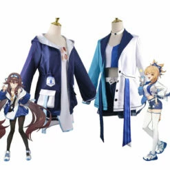 Game Genshin Impact X Lawson Yoimiya And Hu Tao Cosplay Costume