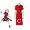 Anime Naruto Haruno Sakura Ninja Dresses Set Cosplay Costume -COSPLAY CLANS Sales Store 1 3149a4f6 2b9d 4122 a2eb 5d926de68cd3