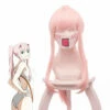Anime DARLING In The FRANXX 02 Zero Two 65cm Long Pink Ponytail Cosplay Wigs -COSPLAY CLANS Sales Store 1 34f6e0d4 5b81 4e9b be60 fae665a48f9c