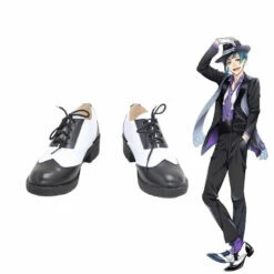 Game Twisted-Wonderland Floyd Leech Cosplay Shoes