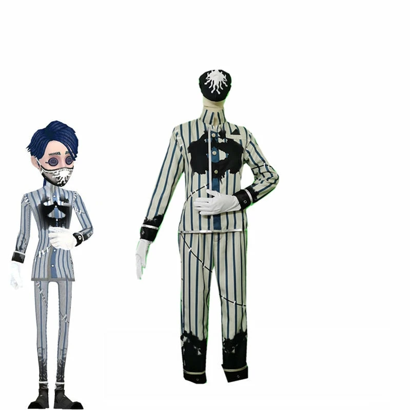 Game Identity V Embalmer Rorschach Physician Aesop Carl Cosplay Costume 3 Game Identity V Embalmer Rorschach Physician Aesop Carl Cosplay Costume