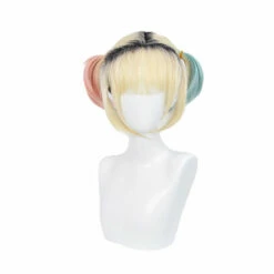 Movie Birds Of Prey Harley Quinn Short Mixed Blonde Cosplay Wigs