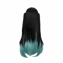 Anime Demon Slayer Tokitou Muichirou Long Straight Green Mixed Black Cosplay Wigs -COSPLAY CLANS Sales Store 1 4ea582db 14fe 45c3 b485 b2bfab2c1c0f